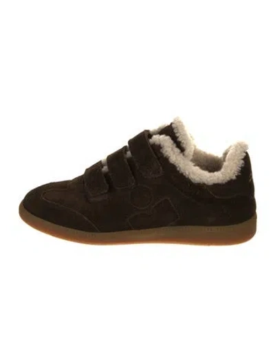 Pre-owned Isabel Marant Suede Sneakers In Brown