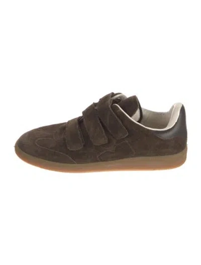 Pre-owned Isabel Marant Suede Sneakers In Brown