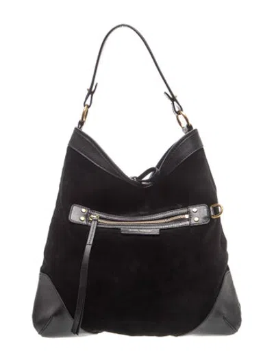 Pre-owned Isabel Marant Suede Tote In Black