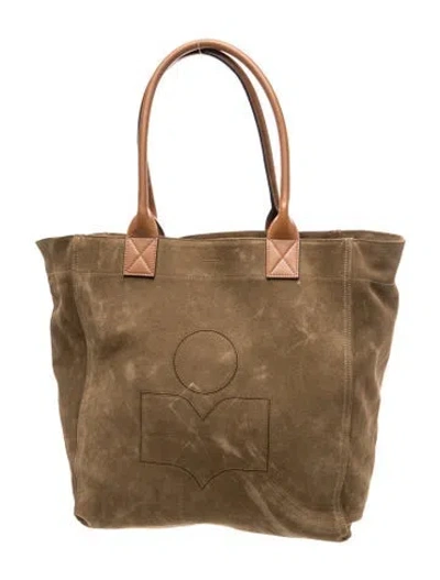 Pre-owned Isabel Marant Suede Tote In Brown