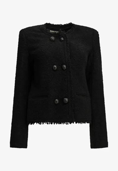 Isabel Marant Suely Double-breasted Blazer In Black