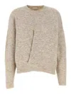 Isabel Marant Kingston Sweater In Neutral