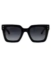 Isabel Marant Gradient Square Acetate Sunglasses In Black
