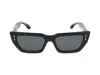 Isabel Marant Rectangular Sunglasses In Black