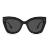 Isabel Marant Acetate & Metal Butterfly Sunglasses In Black