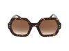 Isabel Marant Butterfly Frame Sunglasses In Havana