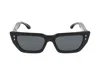 Isabel Marant Rectangular Sunglasses In Black