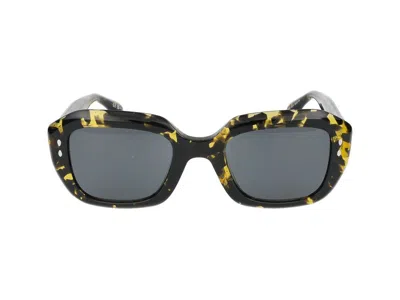 Isabel Marant Tortoiseshell Square Sunglasses In Multicolor