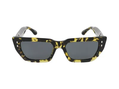 Isabel Marant Sunglasses In Yellow Havana