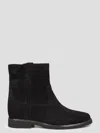 Isabel Marant Susee Suede Western Ankle Booties