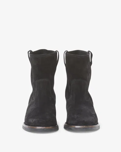 Isabel Marant Susee Low Boots In Black