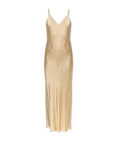 Isabel Marant Suspender Dress In Neutral