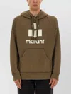 Isabel Marant Sweater Hooded Kangaroo Pocket In Brown