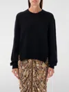 Isabel Marant 'v Neck' Dropped Shoulder Knitwear In Black