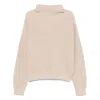 Isabel Marant Brooke Cashmere And Merinos Wool Sweater Clothing In Nude