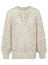Isabel Marant Pullover Tane Aus Einem Alpakawollgemisch In Beige