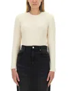 Isabel Marant Kalo Sweater In Neutral