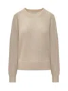Isabel Marant Lusia-gb Sweater In Beige