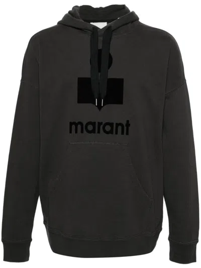 Isabel Marant Marant Felpa Mansel Con Cappuccio In Nero