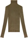 Isabel Marant Jaelis Pullover Im Metallic-look In Green