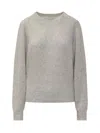 Isabel Marant Lusia-gb Sweater In Grey
