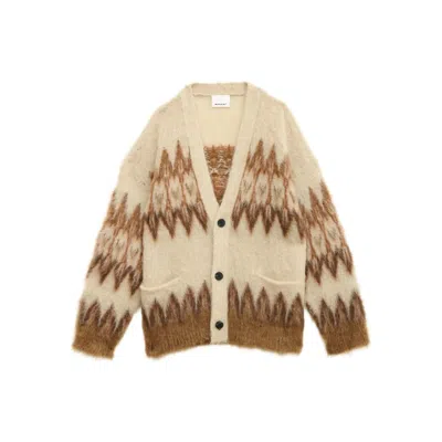Isabel Marant Nielso Cardigan Norvegian In Brown
