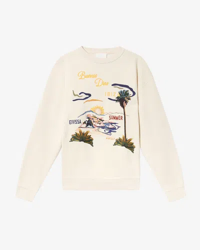 Isabel Marant Sweatshirt Mikoy In Animal Print