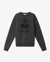 Isabel Marant Mikoy Logo-print Sweatshirt In Gray