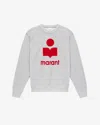 Isabel Marant Sweatshirt Mikoy In Gray-red