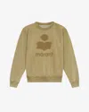 Isabel Marant Round-neck Sweater In Khaki