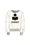 Isabel Marant Sweatshirt Mikoy In White