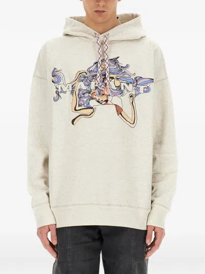 Isabel Marant Sweatshirt Milanz In Neutrals