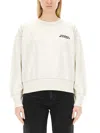 Isabel Marant Ribbed Cuffs Crew Neck Sweatshirt