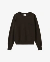 Isabel Marant Sweatshirt Shad Mit Logo In Black