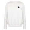 Isabel Marant Mike Logo-print Sweatshirt In Grey