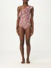 Isabel Marant Sicily Swimsuit In Burgundy