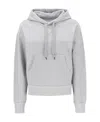 Isabel Marant Sylla Logo Embroidered Drawstring Hoodie In White