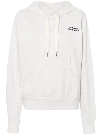 ISABEL MARANT SYLLA MÉLANGE JERSEY HOODIE