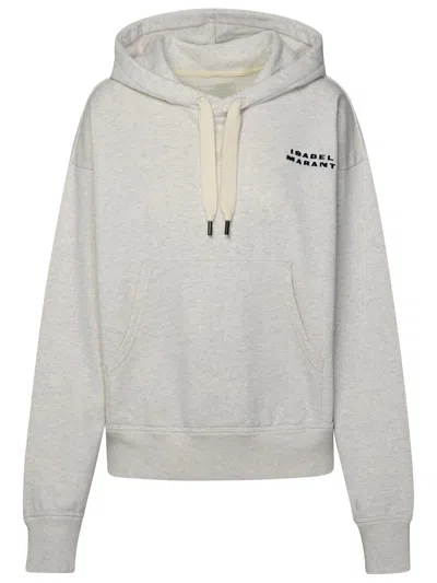 Isabel Marant Sylla Sweatshirt In Grey Cotton Blend