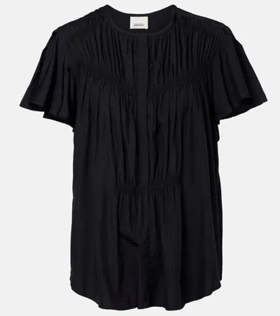 Isabel Marant Synda Gathered Top