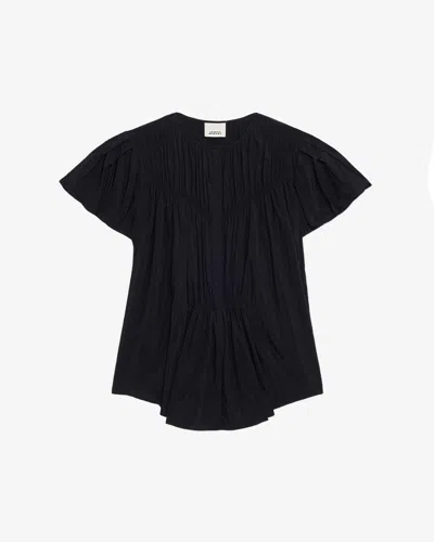 Isabel Marant Synda Top In Black