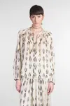 Isabel Marant Syra Blouse In Beige