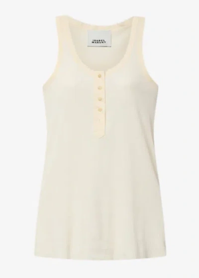 Isabel Marant Helma Tee Shirt In White