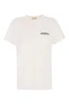 Isabel Marant Vidal Cotton T-shirt In White