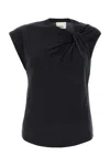 Isabel Marant Women Black Cotton Nayda T-shirt In Black
