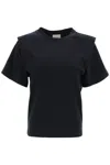 Isabel Marant Woman T-shirt Black Size L Cotton In Black