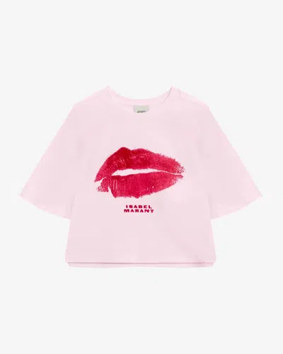 Isabel Marant T-shirt Ben In Pink