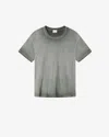 Isabel Marant Honore Logo-embroidered T-shirt In Gray