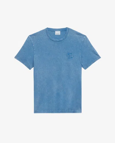 Isabel Marant Honore T-shirt In Ice Blue