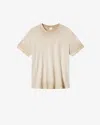 Isabel Marant Honore Logo-embroidered T-shirt In Neutral
